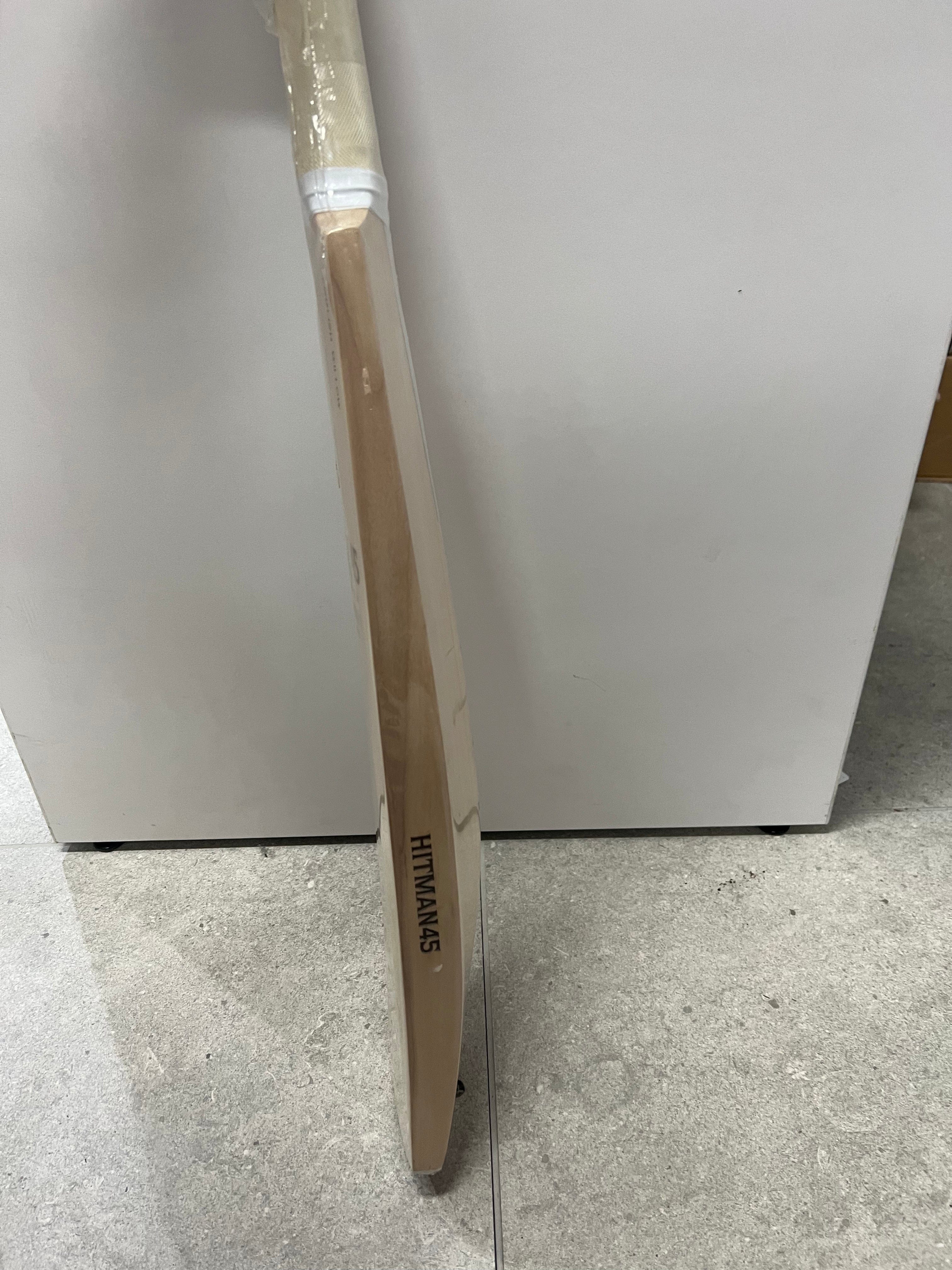 Hitman 45 Players Edition Junior Cricket Bat - Lightweight English Willow Cricket Bat for Kids & Youth - Perfect for Training, Matches & Backyard Cricket Practice