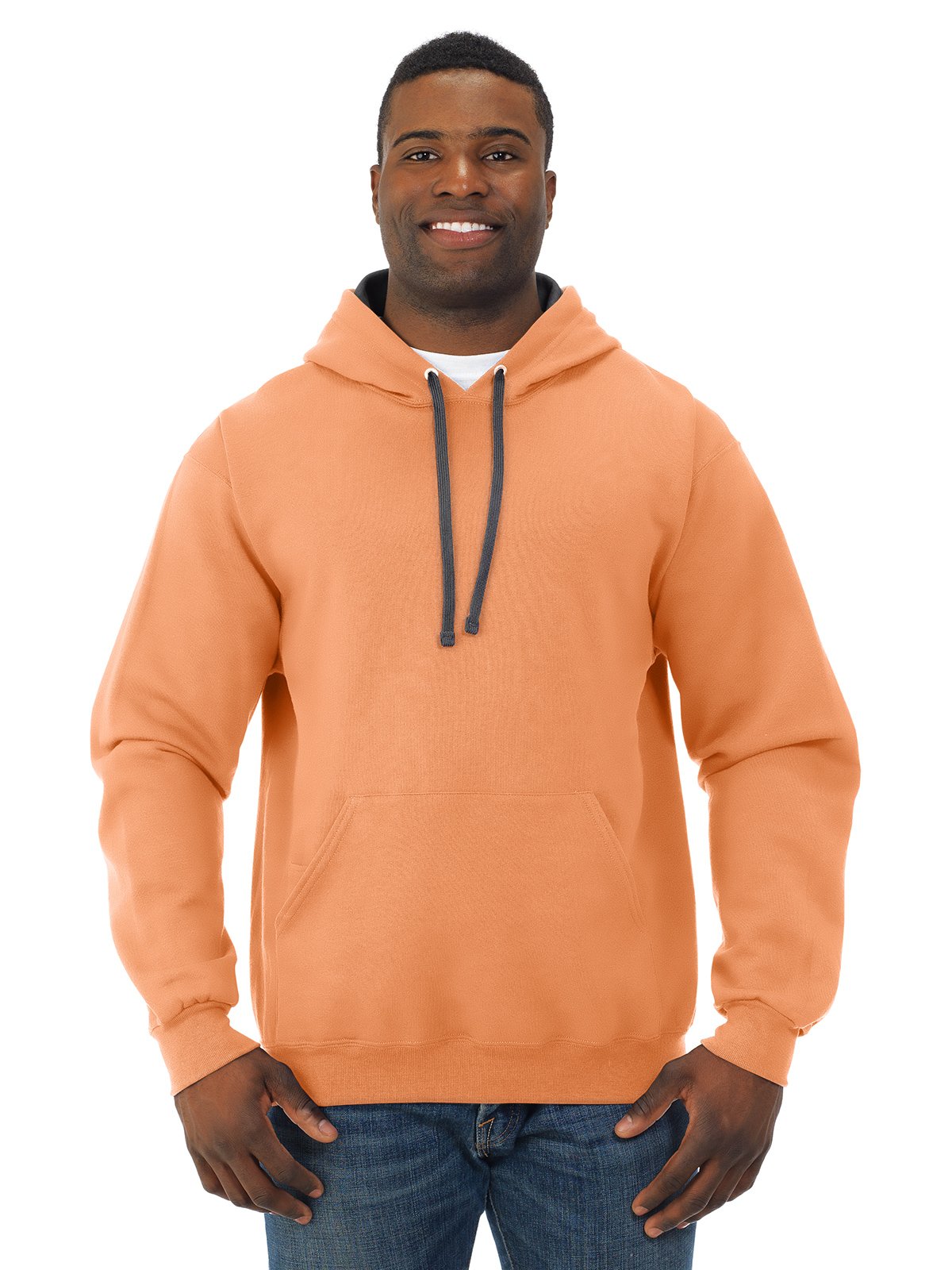 Fruit of the Loom Men's Soft Fleece Pullover Hoodie - Cozy & Warm Casual Wear for Winter, Gym, and Outdoor Activities