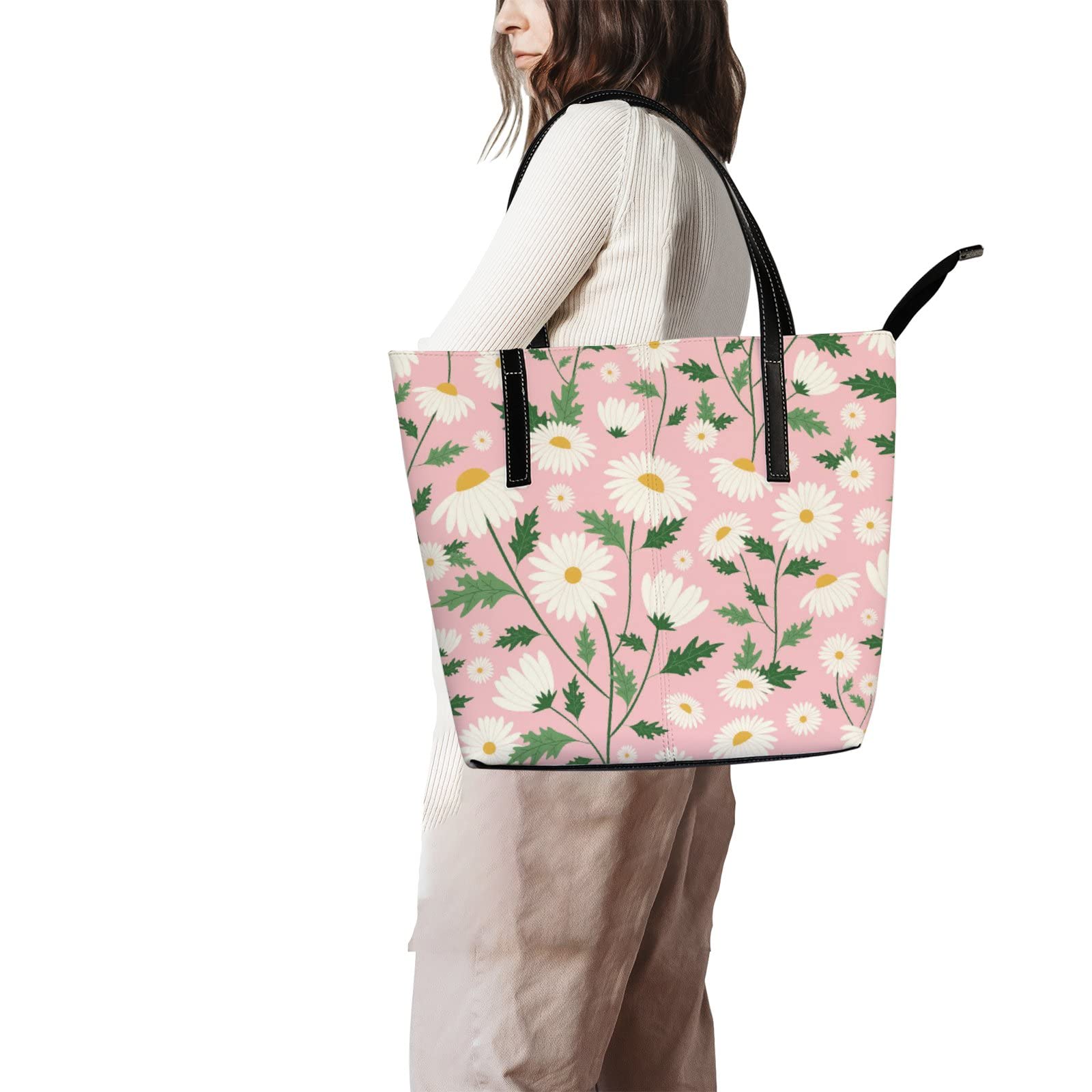 Stylish Leather Crossbody & Tote Handbags for Women - Premium Zippered Work Bags by Coach - Perfect for Office, Travel & Everyday Use