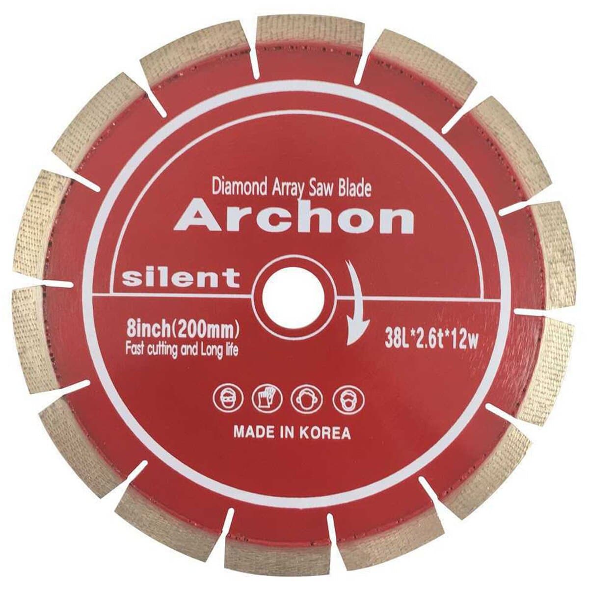 Archon 8 Silent Blade Replacement for Blue Ripper Junior Saw - Ultra Quiet Cutting for Woodworking & DIY Projects - Perfect for Home Workshops & Professional Use