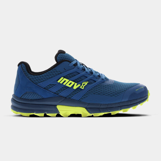 Innovative Inov-8 Men's Trailtalon 290 Trail Running Shoes - Lightweight & Durable Blue/Navy/Yellow for Mountain Hiking & Outdoor Adventures (Size 10)