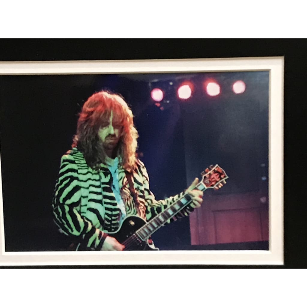 Authentic Aerosmith Collage Signed by Steven Tyler with BAS COA - Perfect for Music Memorabilia Collectors & Rock Fans' Home Decor