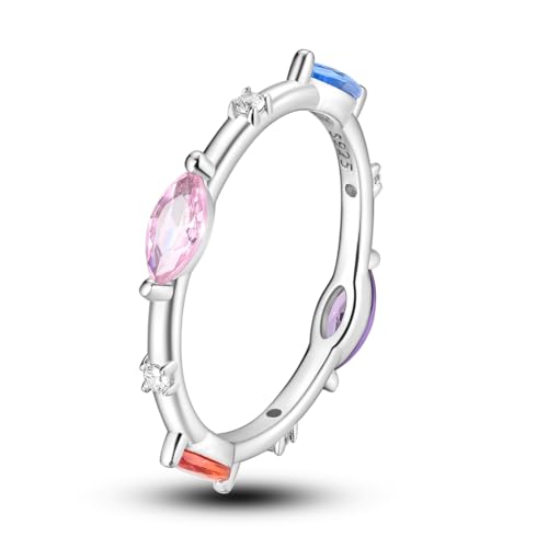 Colorful beads ring