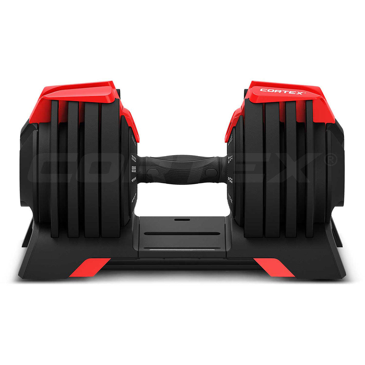 Cortex Revolock V2 48kg Adjustable Dumbbell Barbell Kettlebell 3-in-1 Home Gym Set (24kg x 2) for Strength Training & Weightlifting - Perfect for Home Workouts, CrossFit, and Fitness Enthusiasts