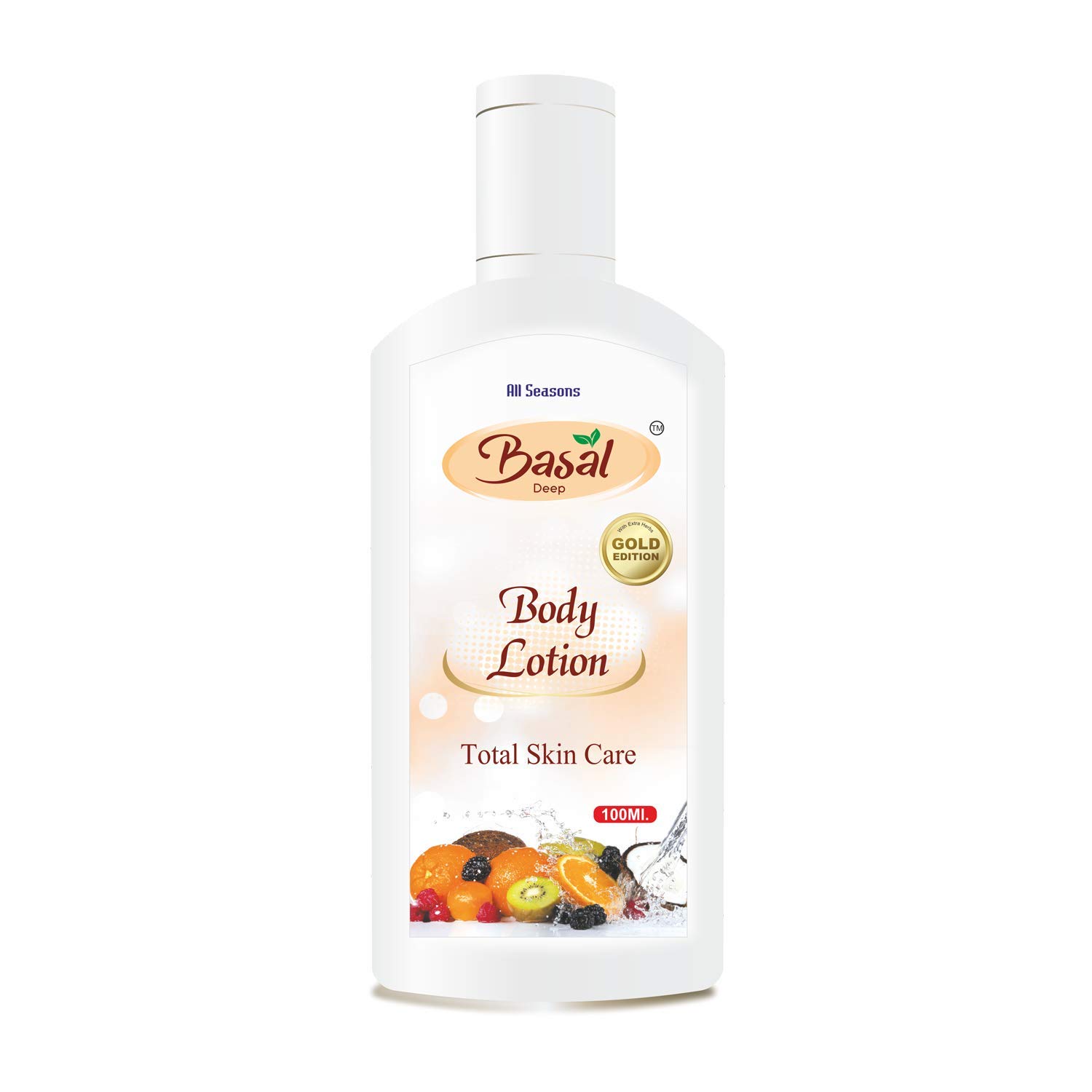 Basal Deep Moisturizing Body Lotion (Gold Edition) - Hydrating & Nourishing Skin Care for Dry Skin - Perfect for Daily Use & Nighttime Routine