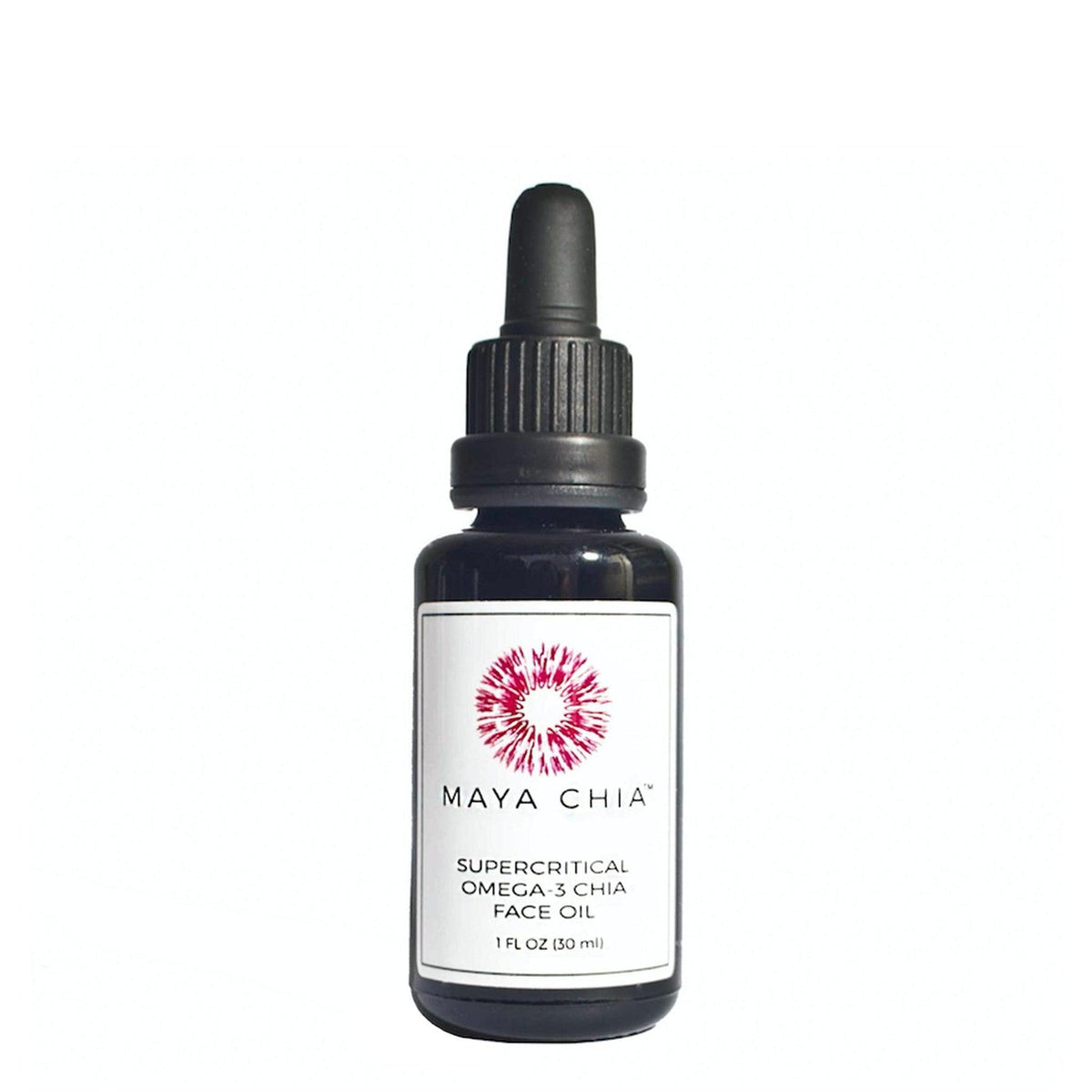 Organic Supercritical Omega-3 Chia Seed Face Oil for Glowing Skin - Anti-Aging & Hydrating Facial Treatment for Dry & Sensitive Skin | Day & Night Use
