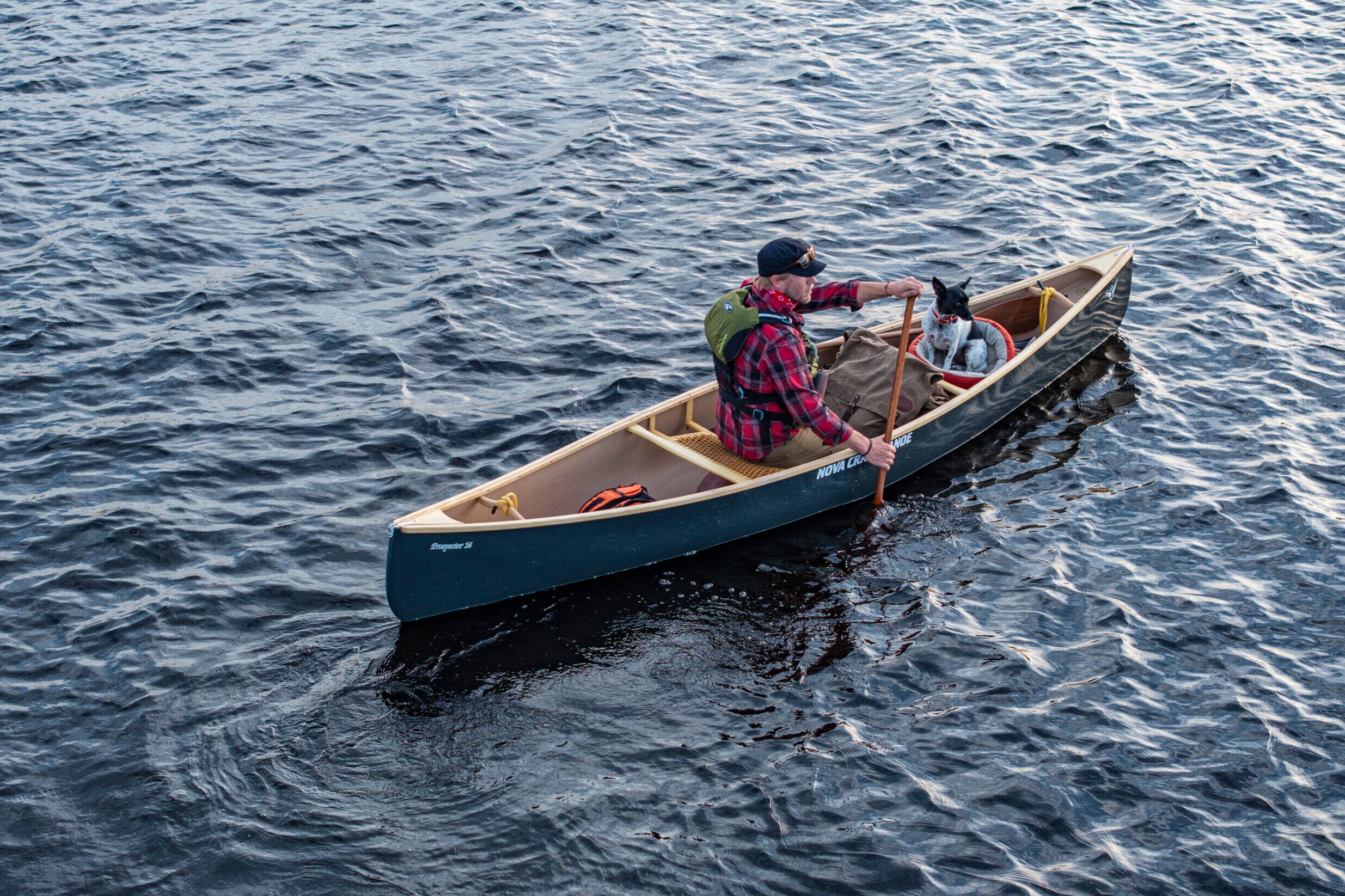 Nova Craft Prospector 14 TuffStuff Canoe with Removable Yoke - Lightweight Durable Canoe for Camping, Fishing & Wilderness Exploration