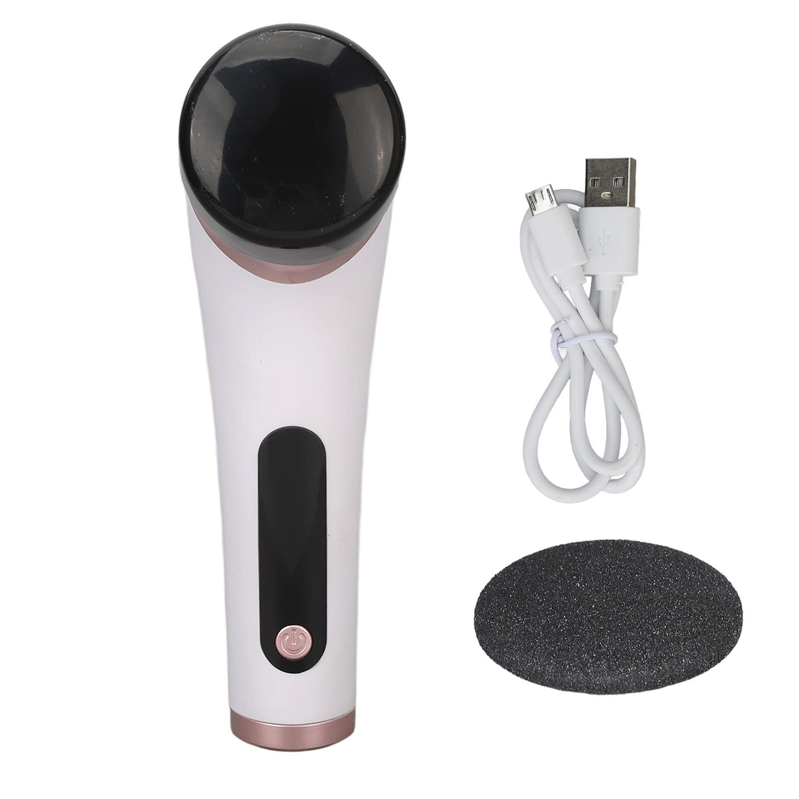 Rechargeable Electric Callus Remover for Feet - 4-Speed Electronic Foot File Pedicure Tool Kit - Dead Skin & Hard Cracked Dry Skin Care - Perfect for Home Pedicure & Foot Spa Treatments