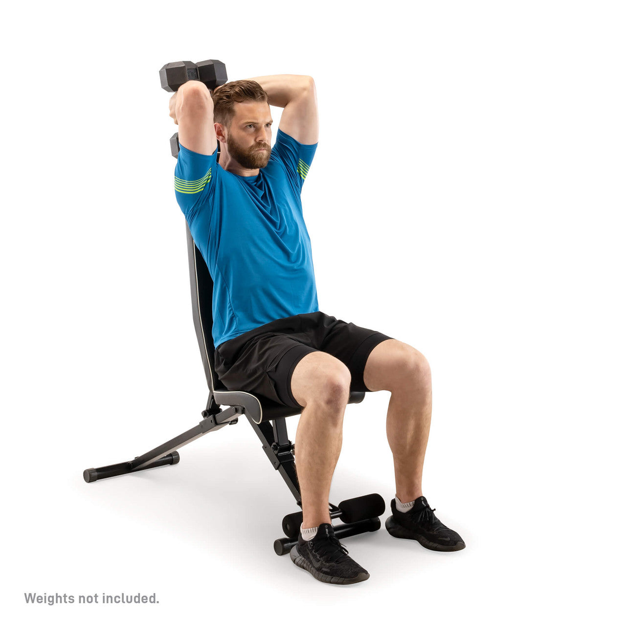Marcy SB-7485 Utility Bench - Adjustable Weight Bench for Home Gym, Strength Training & Full-Body Workouts - Perfect for Dumbbell Exercises, Sit-Ups & Fitness Training