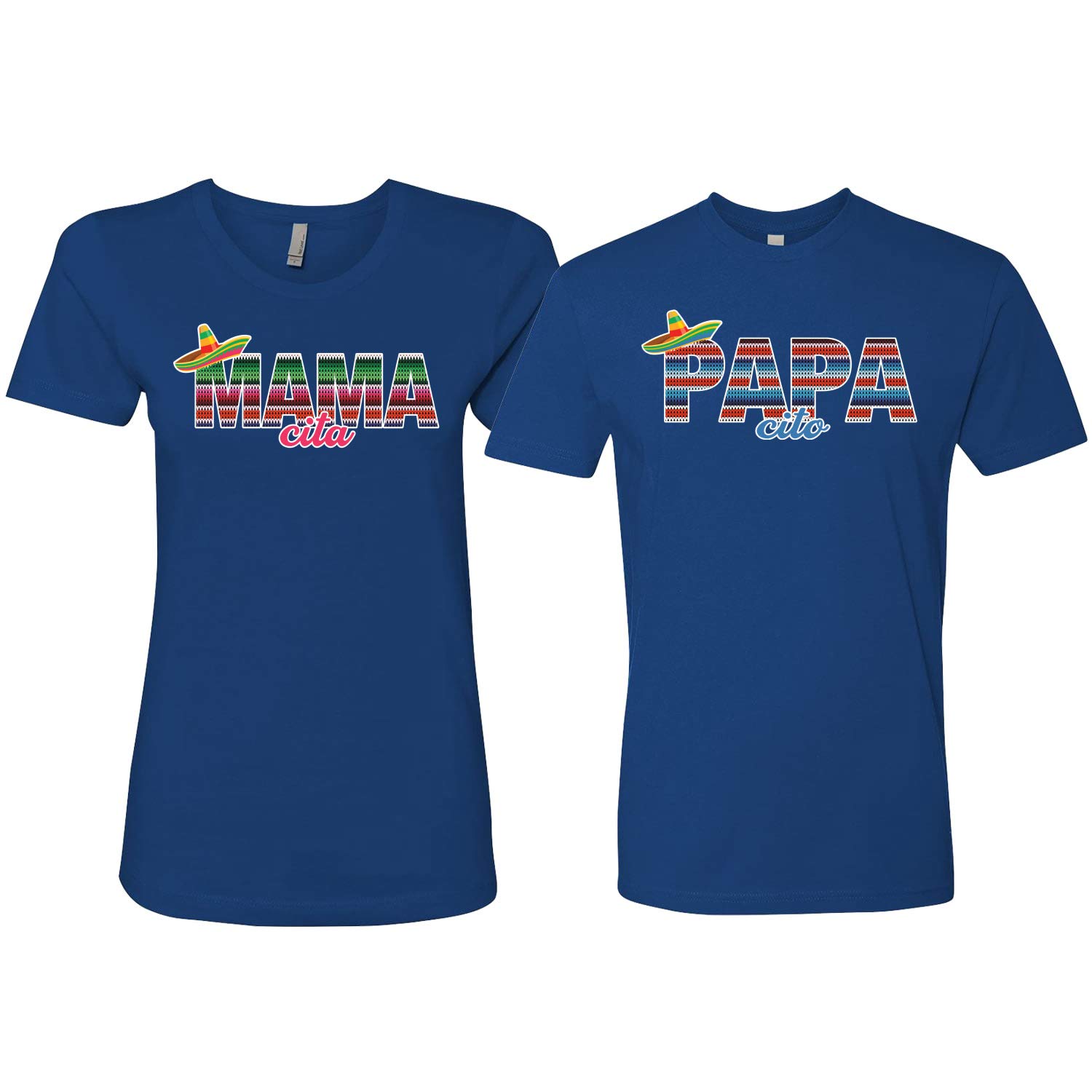 Mexican Couples Matching Tee for Him & Her - Best Friends Gift