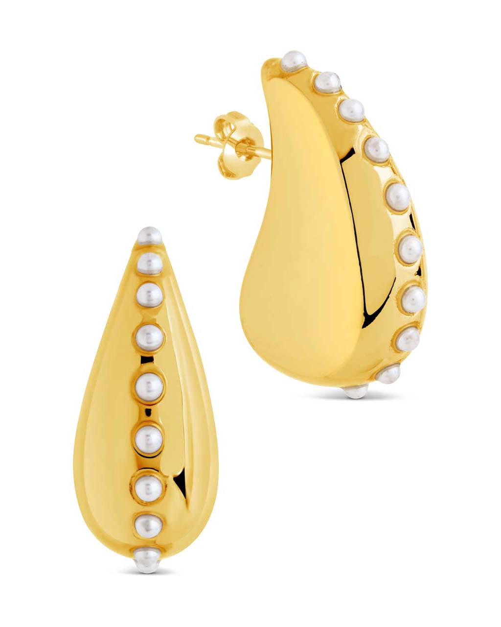 Raze Pearl Studded Drop Earrings for Women - Elegant Dangle Earrings for Party, Wedding & Evening Wear