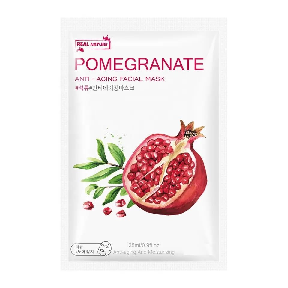 Hydrating & Anti-Acne Face Sheet Mask with Serum - Pack of 8 (25ml*8=200ml) for Clear Skin & Deep Moisturizing - Perfect for Daily Skincare Routine & Spa Night