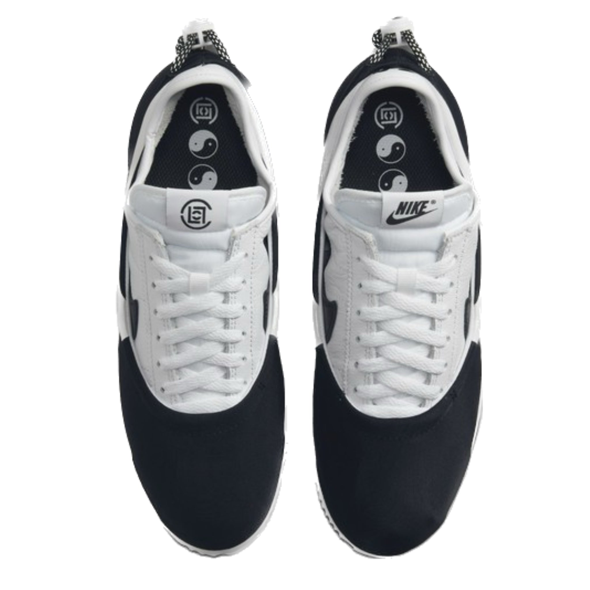 Nike Cortez SP Clot Clotez Yin Yang Black White Sneakers - Retro Running Shoes for Men & Women - Perfect for Casual Wear, Street Style & Gym Workouts