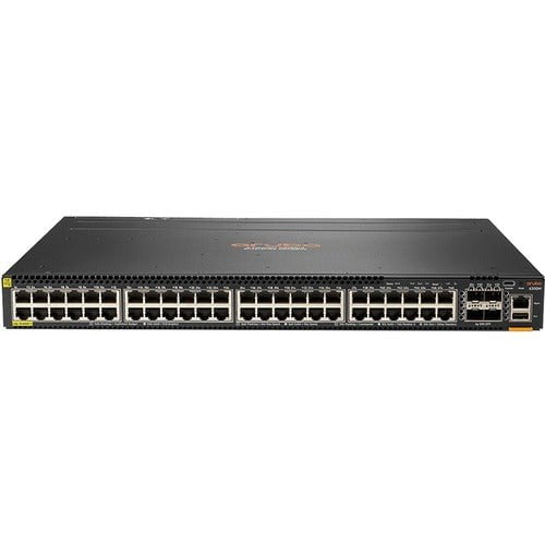 Aruba 6300M 48-Port Gigabit PoE+ Switch with 4 SFP56 Slots - High-Performance Network Switch for Enterprise & Data Centers | Ideal for Office Networking, Server Connectivity & Cloud Computing