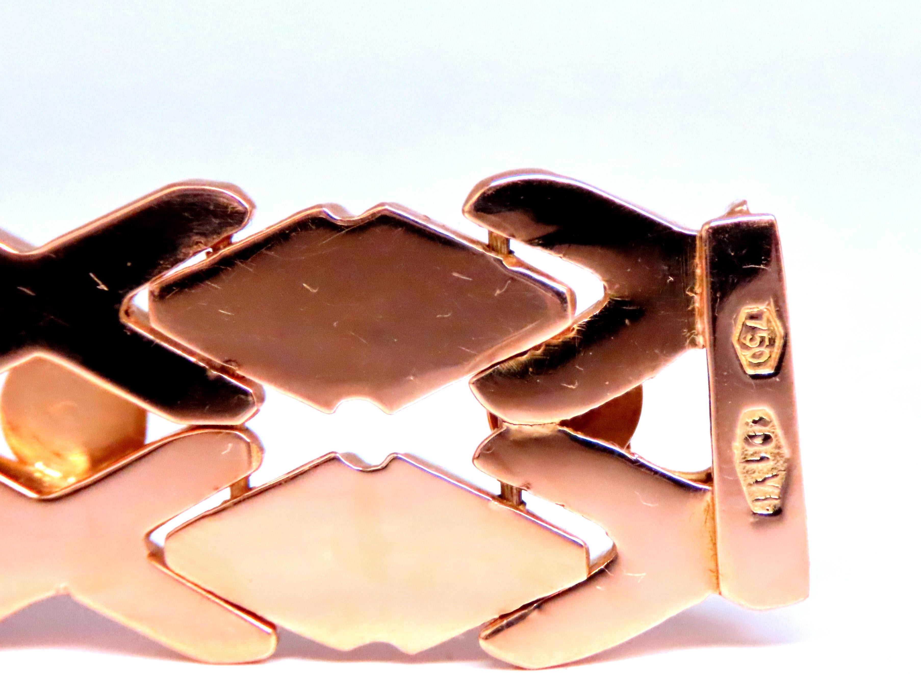 Vintage Cosmopolitan Wide Cuff Bracelet - 14K Gold Plated Women's Jewelry - Perfect for Parties, Weddings & Special Occasions