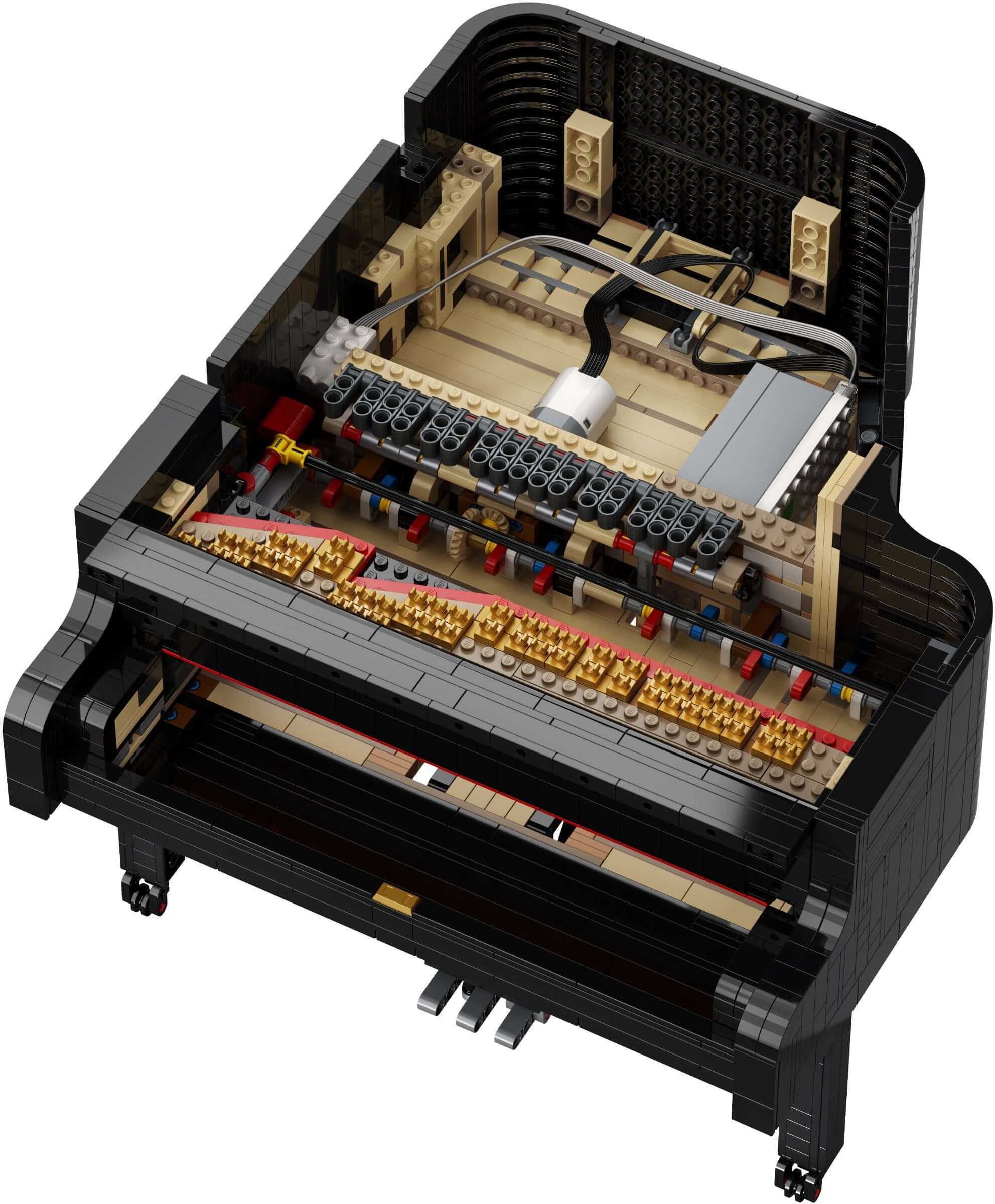 LEGO 21323 Grand Piano Building Set - 3662 Pieces, Collectible Model Kit for Adults, Perfect Gift for Music Lovers - Display & Play for Home Decor & Creative Fun