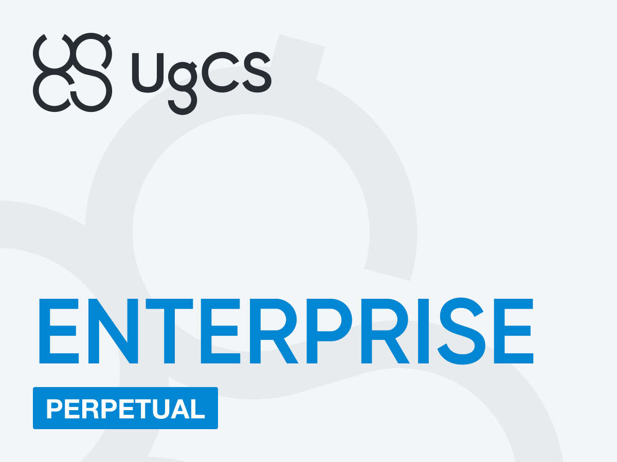 UgCS ENTERPRISE Perpetual License - Professional Drone Mission Planning Software for Surveying, Mapping & Inspection