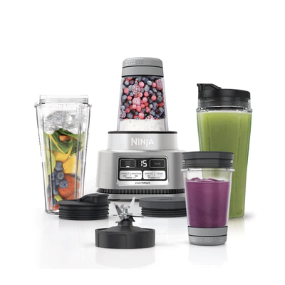 Ninja Foodi Power Nutri Duo CB102 - 14-in-1 Pressure Cooker & Air Fryer Combo, 8 Qt, Digital Slow Cooker, Steamer, Yogurt Maker & More - Perfect for Family Dinners, Meal Prep & Healthy Cooking