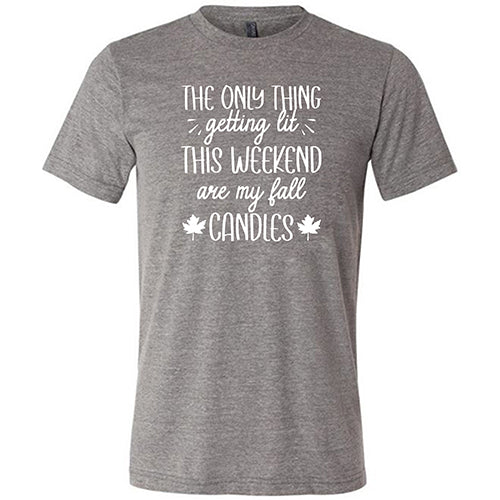 Unisex Fall Candles Shirt - Funny Autumn Candle Lover T-Shirt for Men & Women | Perfect for Cozy Nights, Pumpkin Spice Season & Candlelight Evenings