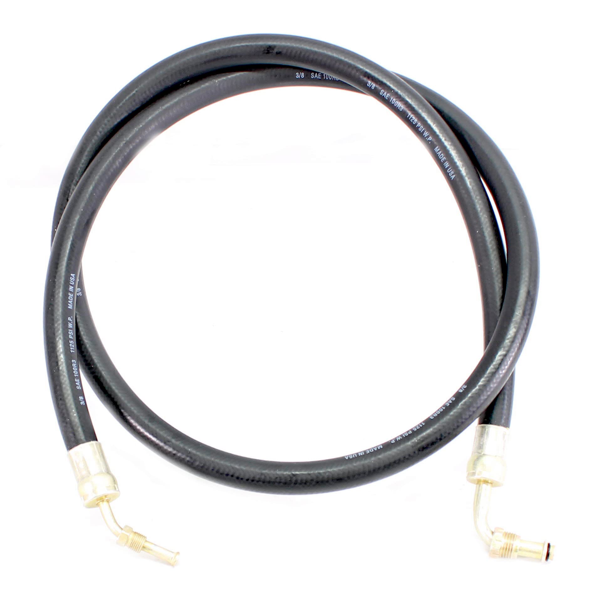 High Pressure Hydraulic Hose Fittings with 2 Ends - Compatible with PS Series for Industrial and Agricultural Equipment
