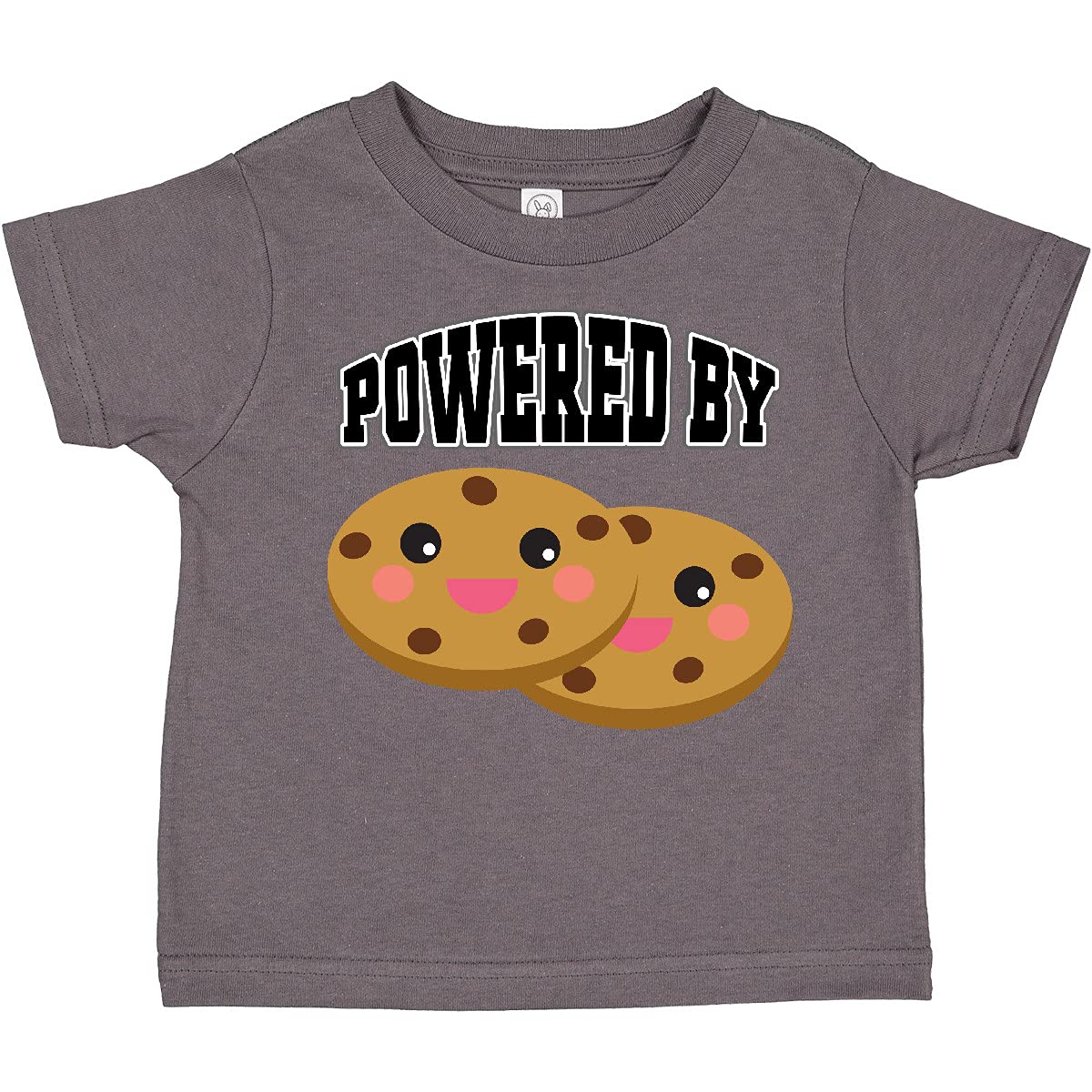 Powered by Cookies Toddler T-Shirt - Soft & Fun for Kids