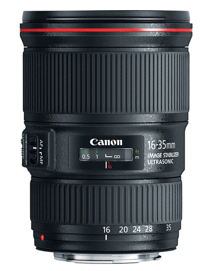 Canon EF 16-35mm f/4L IS USM Wide Angle Zoom Lens for Landscape, Architecture & Travel Photography - Professional DSLR Camera Lens with Image Stabilization