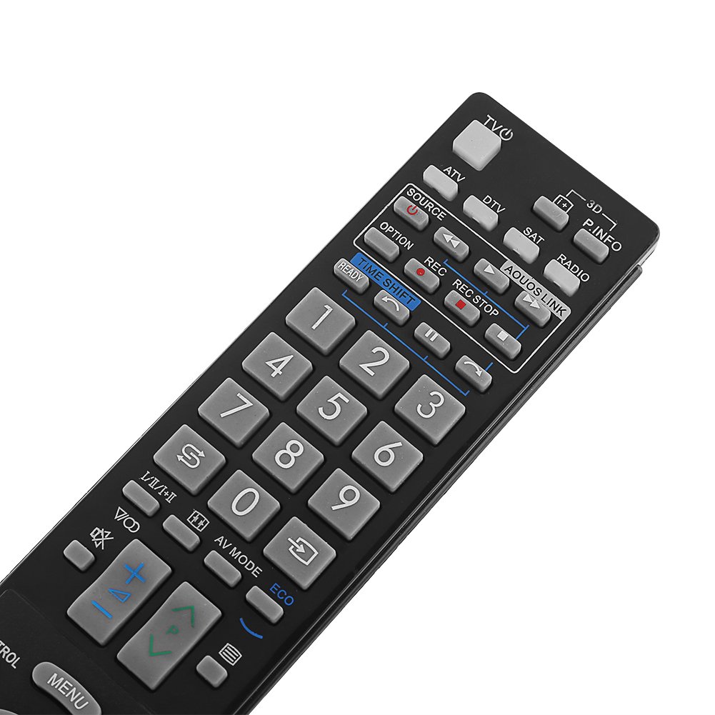 Universal Smart TV Remote Control Replacement for LED LCD HD 3D TVs - Compatible with Most Brands, Perfect for Living Room, Bedroom & Home Theater Use