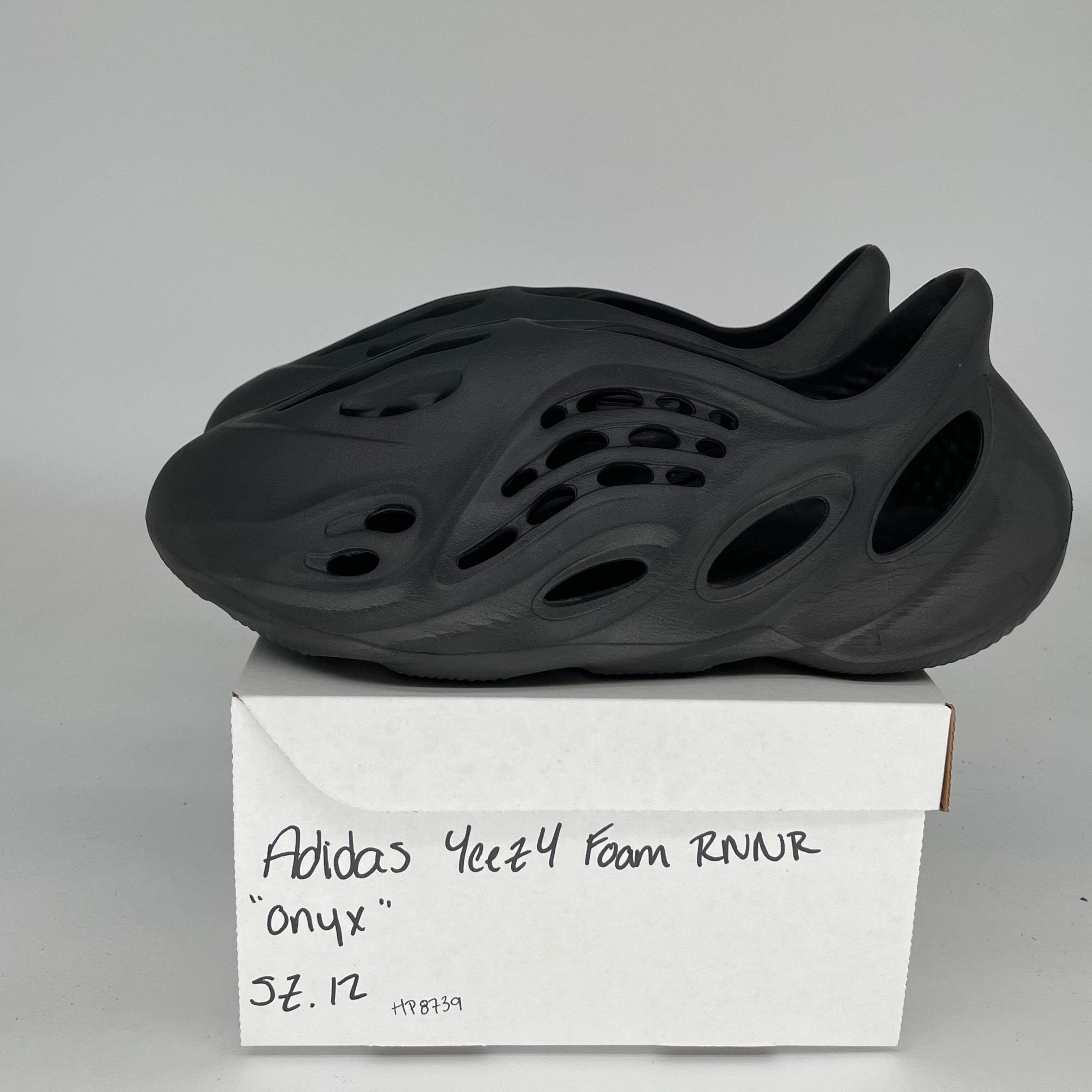 Adidas Yeezy Foam Runner Onyx - Men's Size 12 (HP8739) | Comfortable Slip-On Sneakers for Running, Gym & Casual Wear