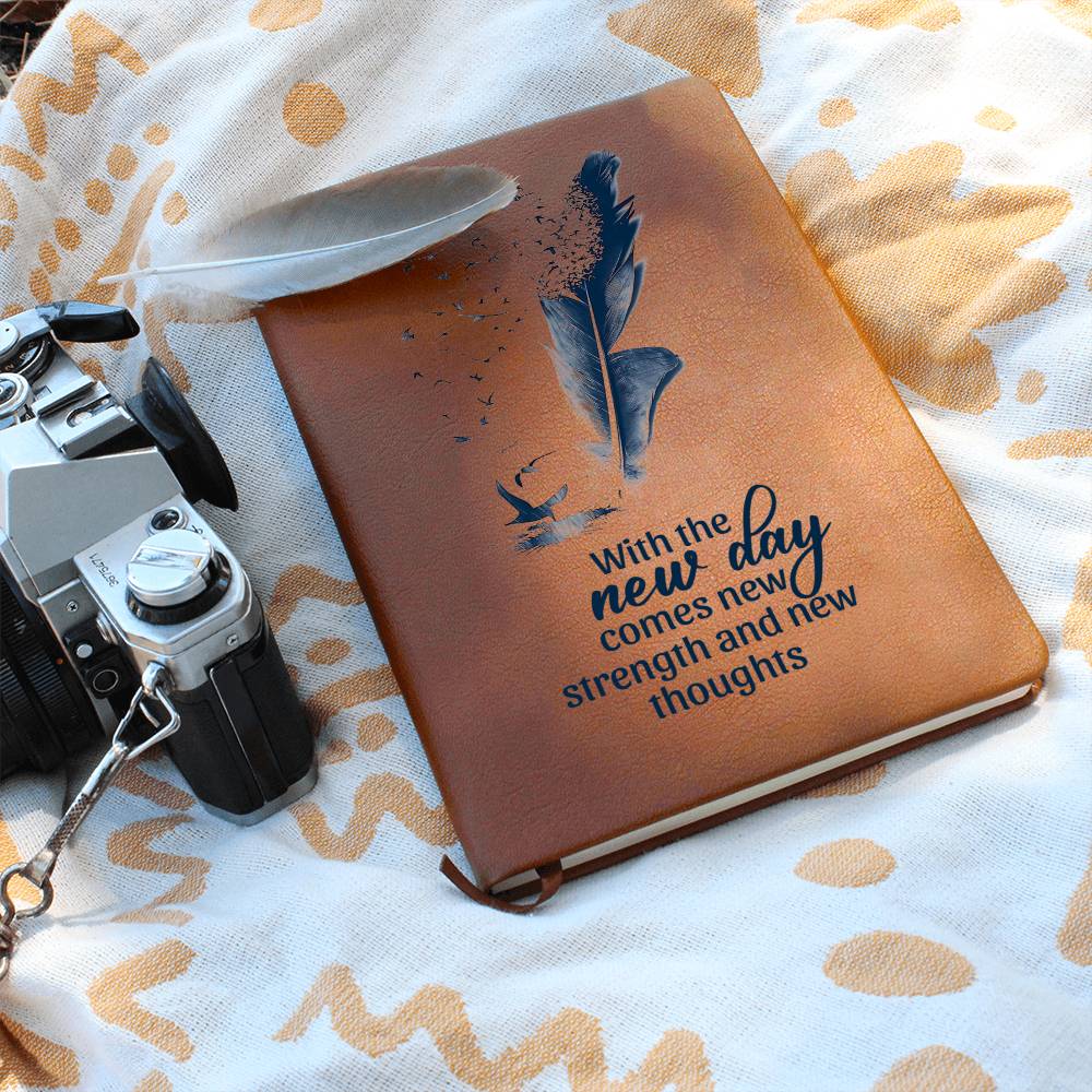 Premium Leather Writing Journal - Elegant & Durable Notebook for Daily Reflections, Gift Ideas & Creative Writing - Perfect for Journaling, Note Taking & Thought Organization