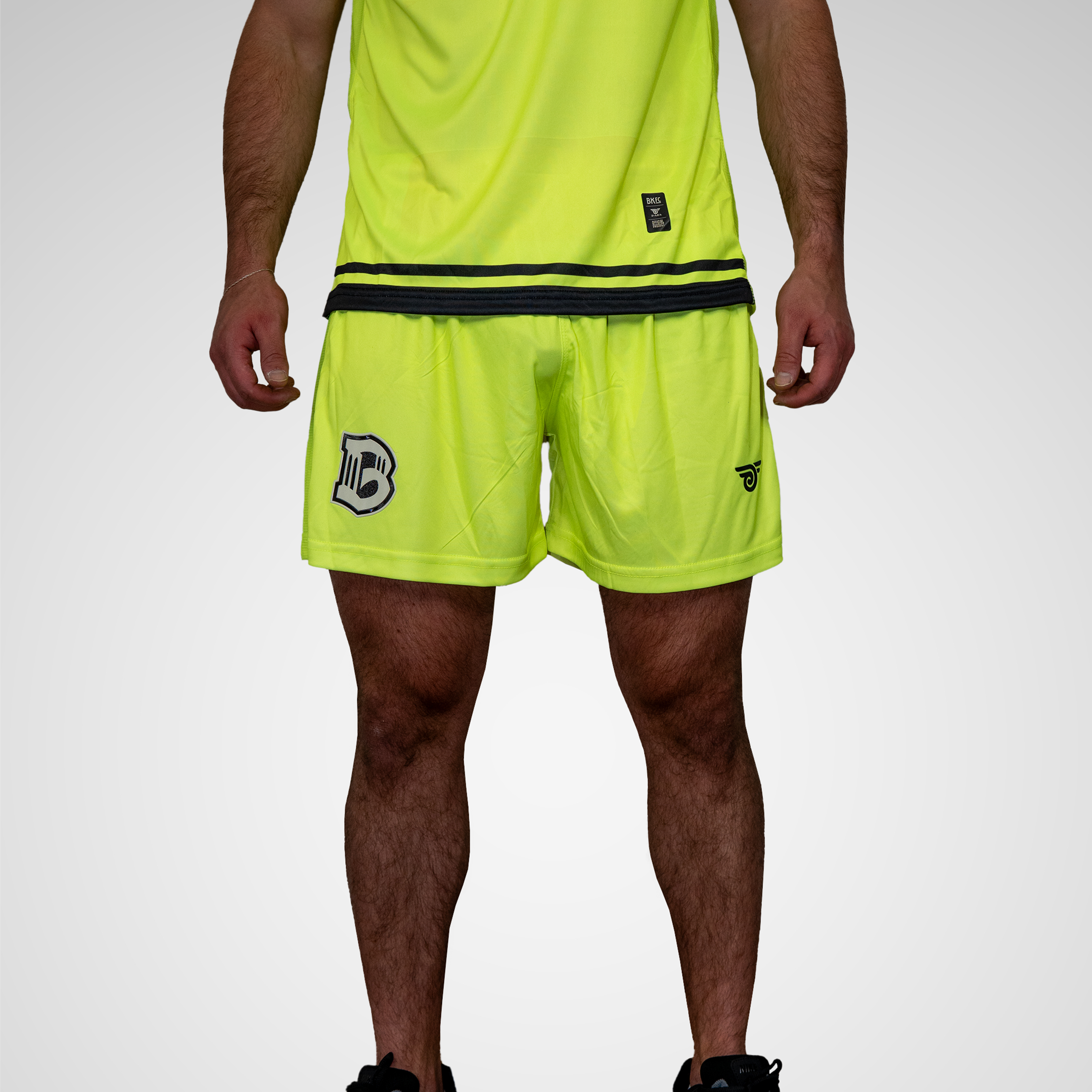 Brooklyn FC Away Goalkeeper Shorts - Professional Soccer Goalkeeper Training & Match Shorts for Men - Perfect for Games, Practice & Fitness