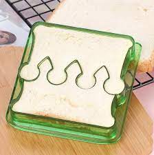 Premium Sandwich Cutter with Crown Design - Fun Shaped Sandwich Maker for Kids Lunch, Picnics & Parties | BPA-Free Plastic, Easy to Clean & Use
