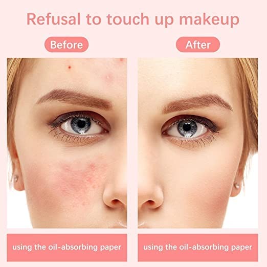 Piercell™ Volcanic Stone Face Roller - Reusable Oil Absorbing Roller for Oily Skin, Makeup-Friendly Skincare Tool for Shine Control & Pore Refining - Perfect for On-the-Go Touch-Ups, Gym, Office & Travel