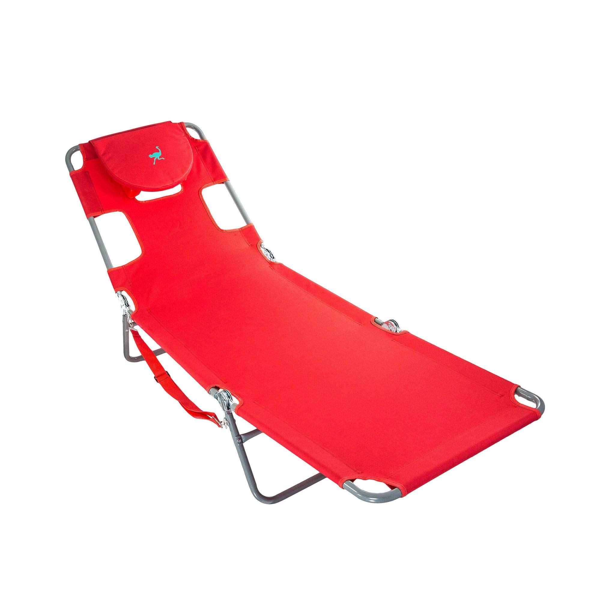 Premium Ostrich Chaise Lounge - Foldable & Portable Sunbathing Chair for Pool, Beach, and Backyard (3-Pack) | Perfect for Relaxing, Tanning, and Outdoor Lounging