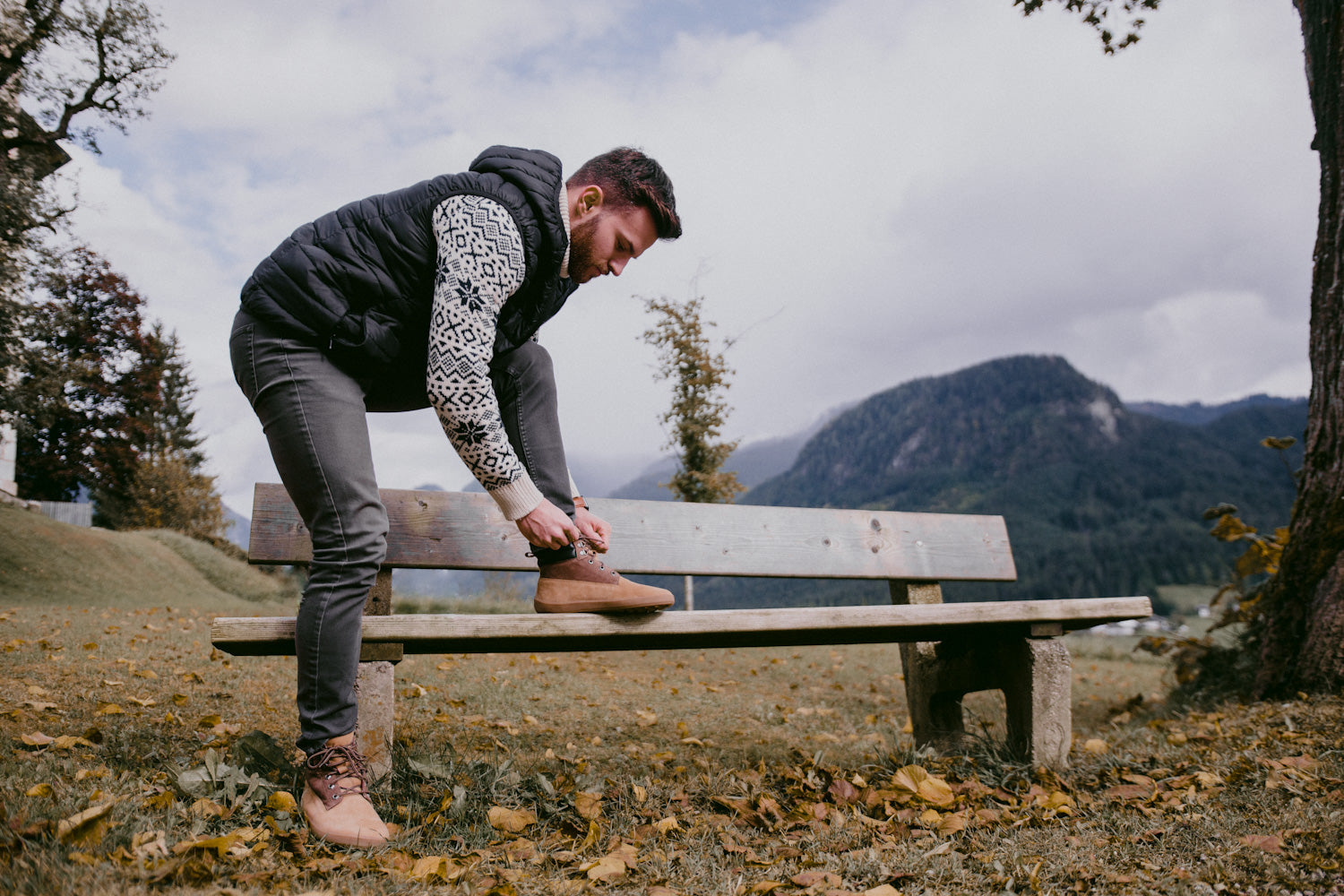 Barefoot Boots for Women & Men - Be Lenka Nevada Neo in Sand & Dark Brown | Minimalist Comfort for Hiking, Travel & Everyday Wear