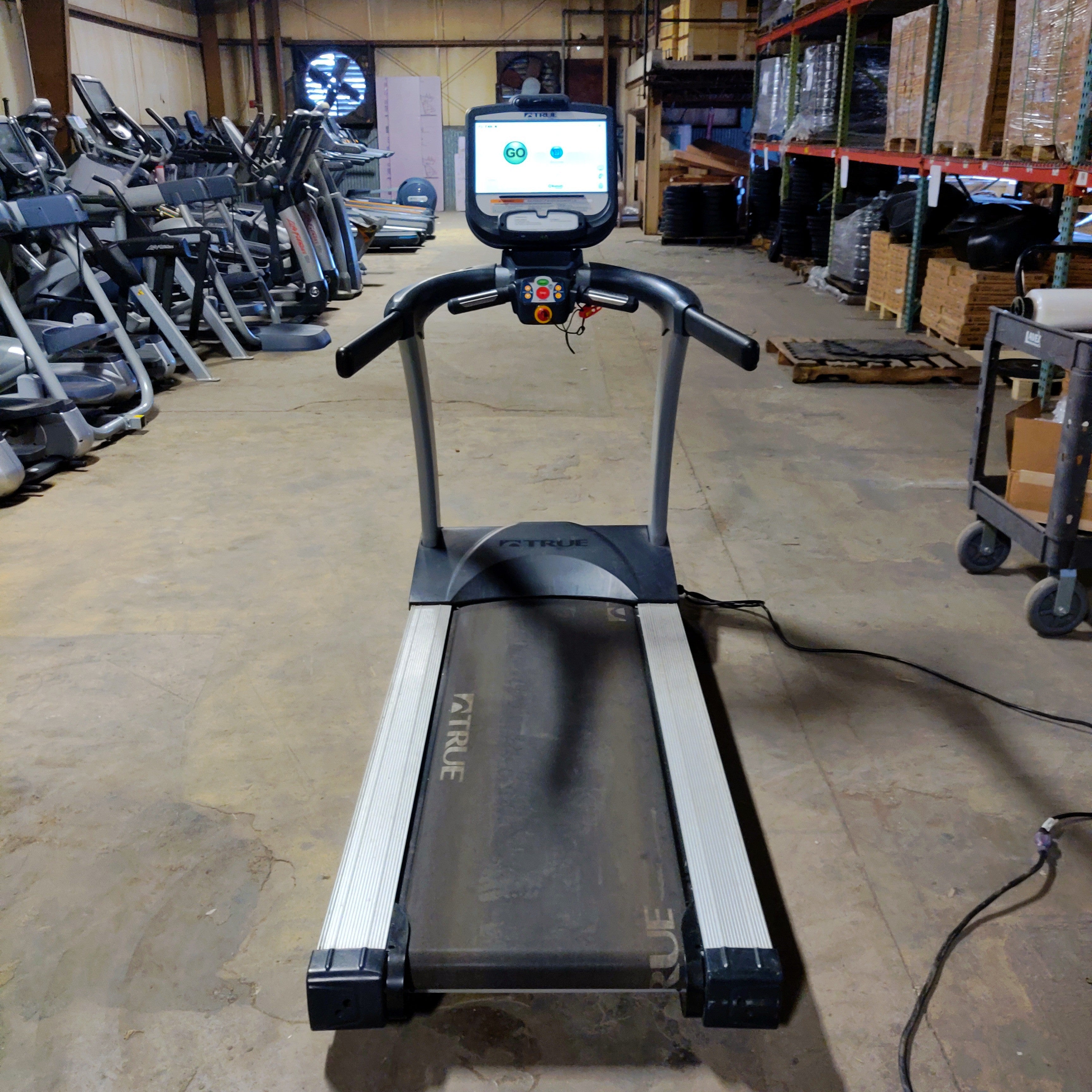 True Treadmill 400 Model - Foldable Home Gym Equipment with Interactive Digital Display & Heart Rate Monitor - Perfect for Home Workouts, Cardio Training & Fitness Enthusiasts