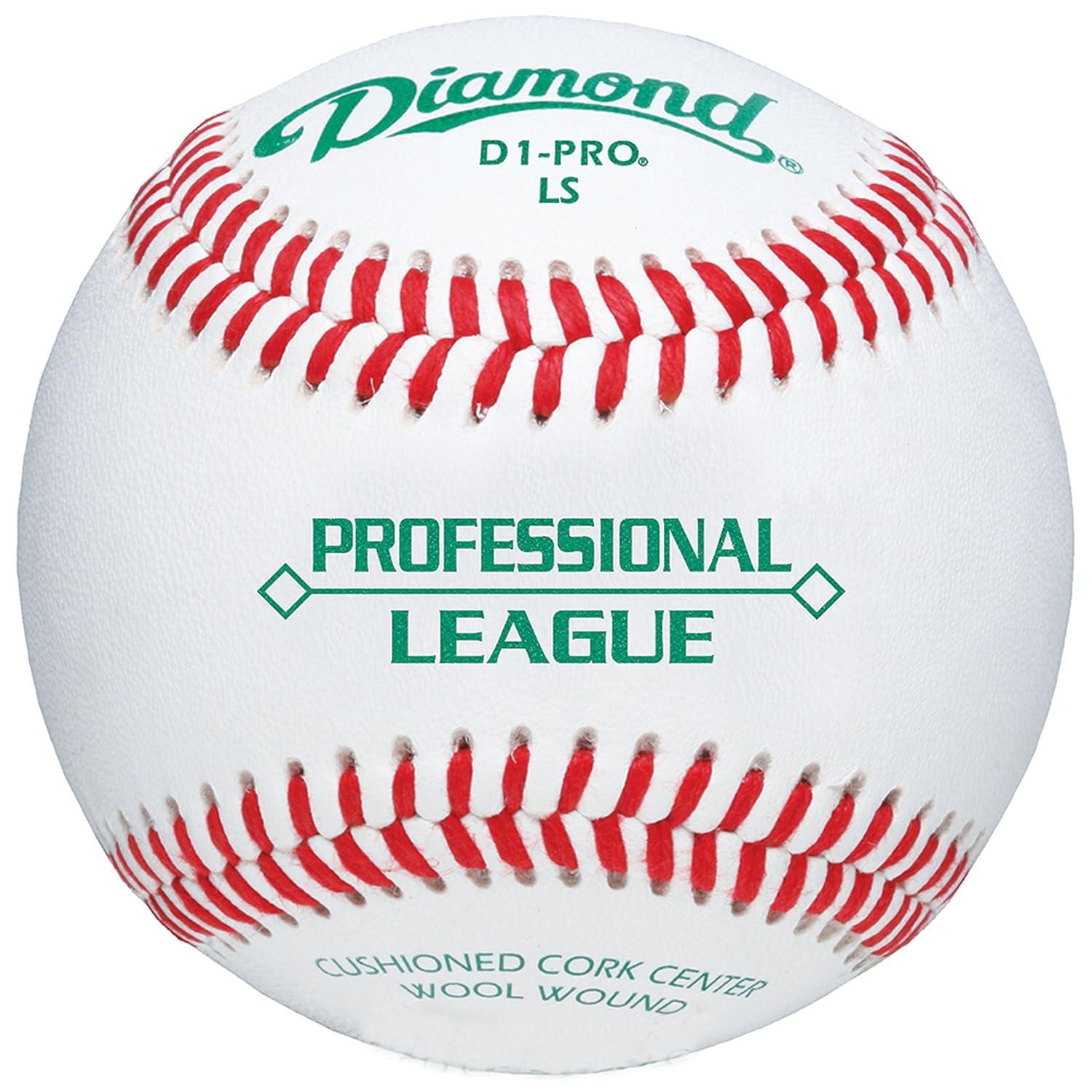 Premium Diamond D1-Pro Low Seam Baseball (Dozen) - Official Game Ball for Practice, Training & Competitive Play