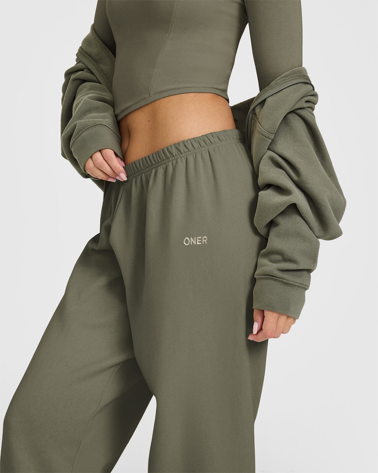Premium Mid-Weight Jogger Pants for Men & Women - Comfortable Alpine Green Running Sweatpants | Ideal for Gym, Yoga, Lounge & Outdoor Activities
