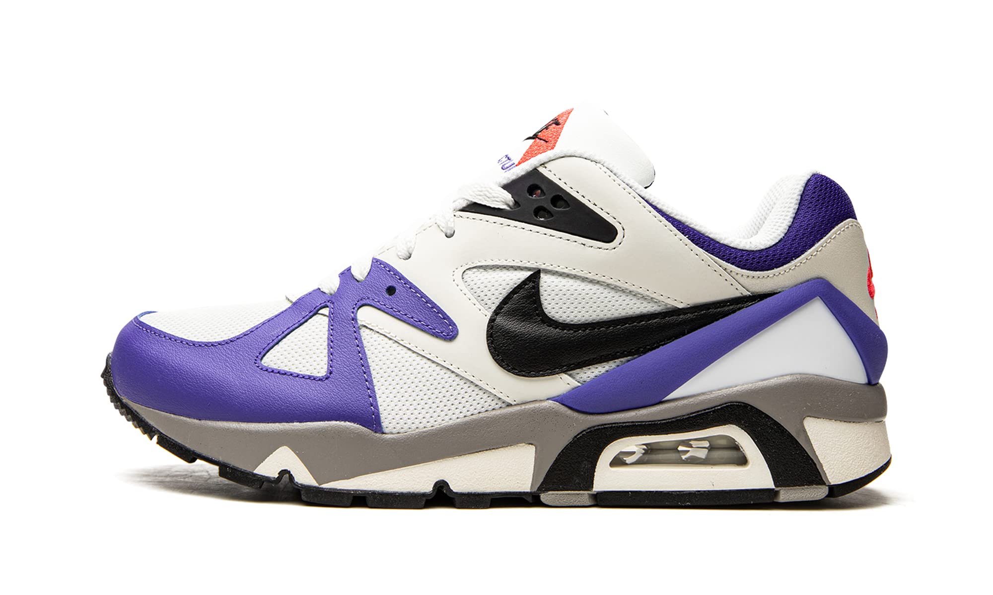 Nike Men's Air Structure Triax 91 DC2548 100 Persian Violet Running Shoes - Size 8.5 | Lightweight Cushioned Sneakers for Jogging, Gym & Casual Wear