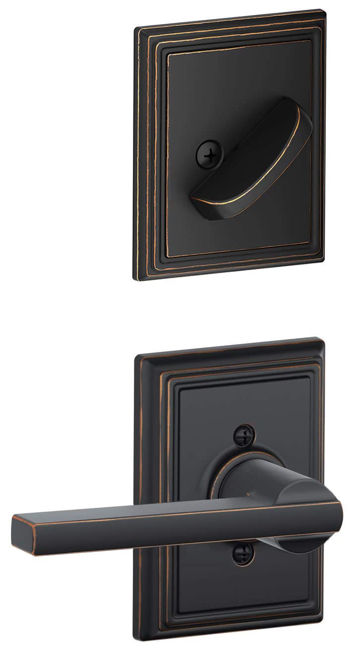 Latitude Lever Addison Rose Interior Door Handle - Modern Cabinet Pulls for Kitchen & Bathroom - Elegant Hardware for Home Decor & Furniture Upgrade