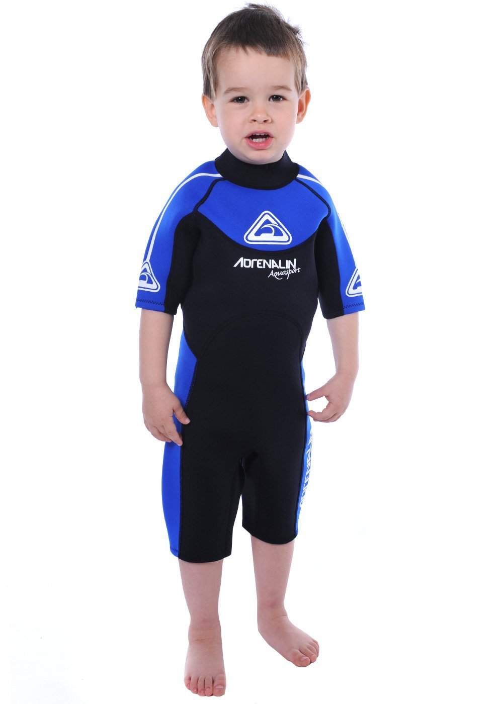 Adrenalin Kids Aquasport 2mm Spring Suit Wetsuit - Youth Shorty Wetsuit for Swimming, Surfing & Water Sports - Perfect for Beach, Pool & Summer Activities