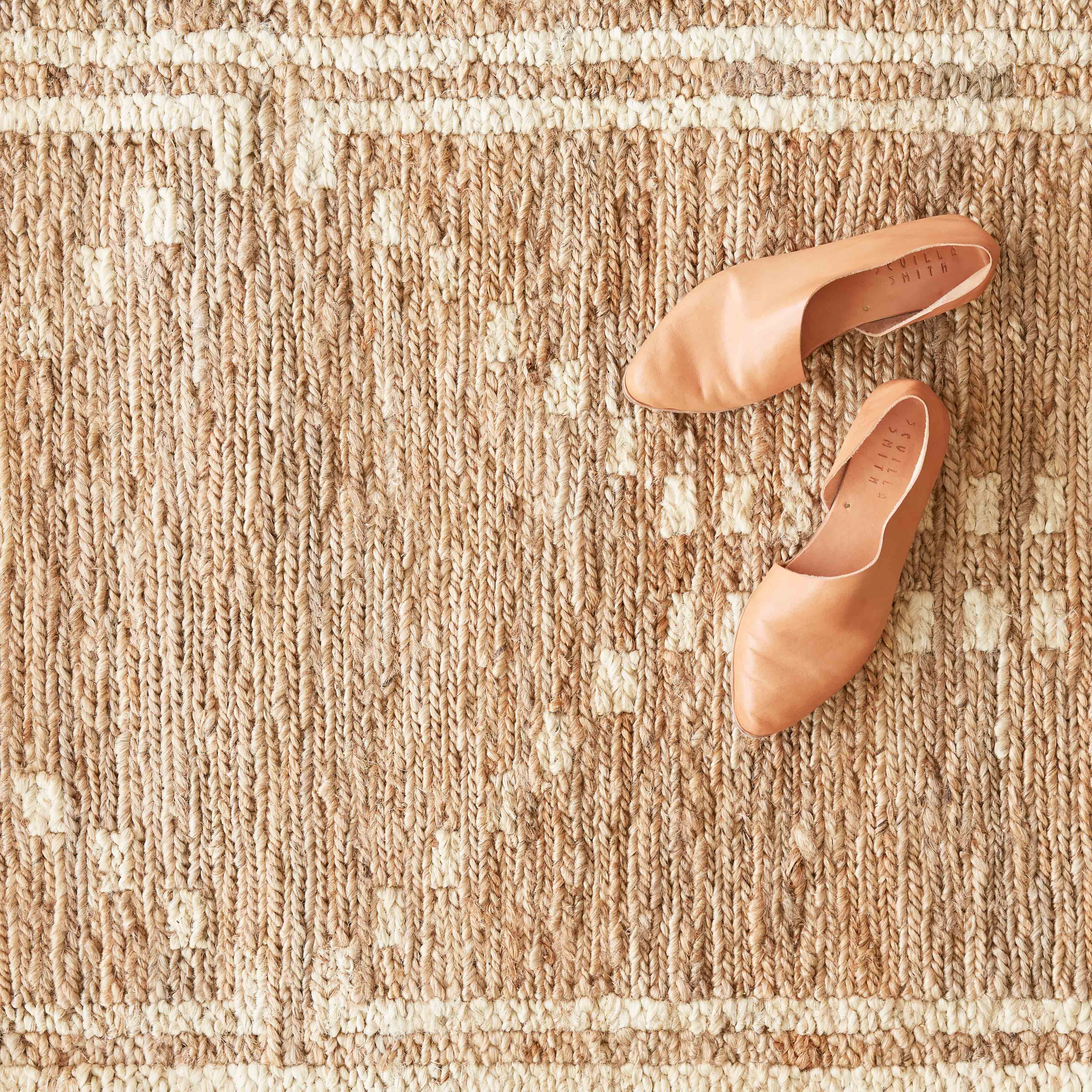 Eco-Friendly Panavi Jute Runner Rug - Natural Handwoven Jute Carpet for Living Room, Bedroom & Hallway - Durable & Stylish Home Decor for Boho, Farmhouse & Coastal Style Homes