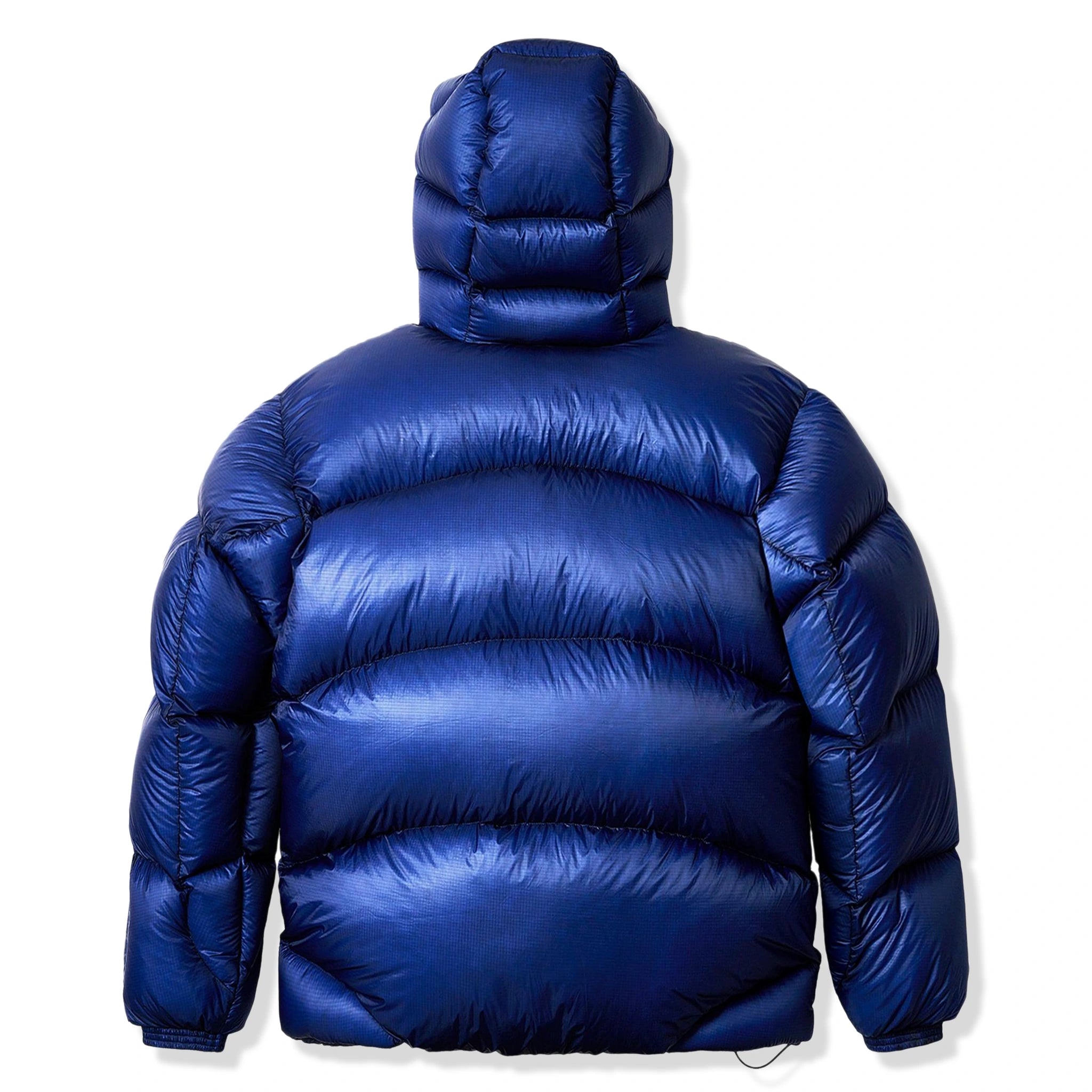 Palace x CP Company Bright Cobalt Puffer Jacket - Men's Winter Coat, Waterproof & Lightweight Down Jacket for Urban Streetwear & Outdoor Activities
