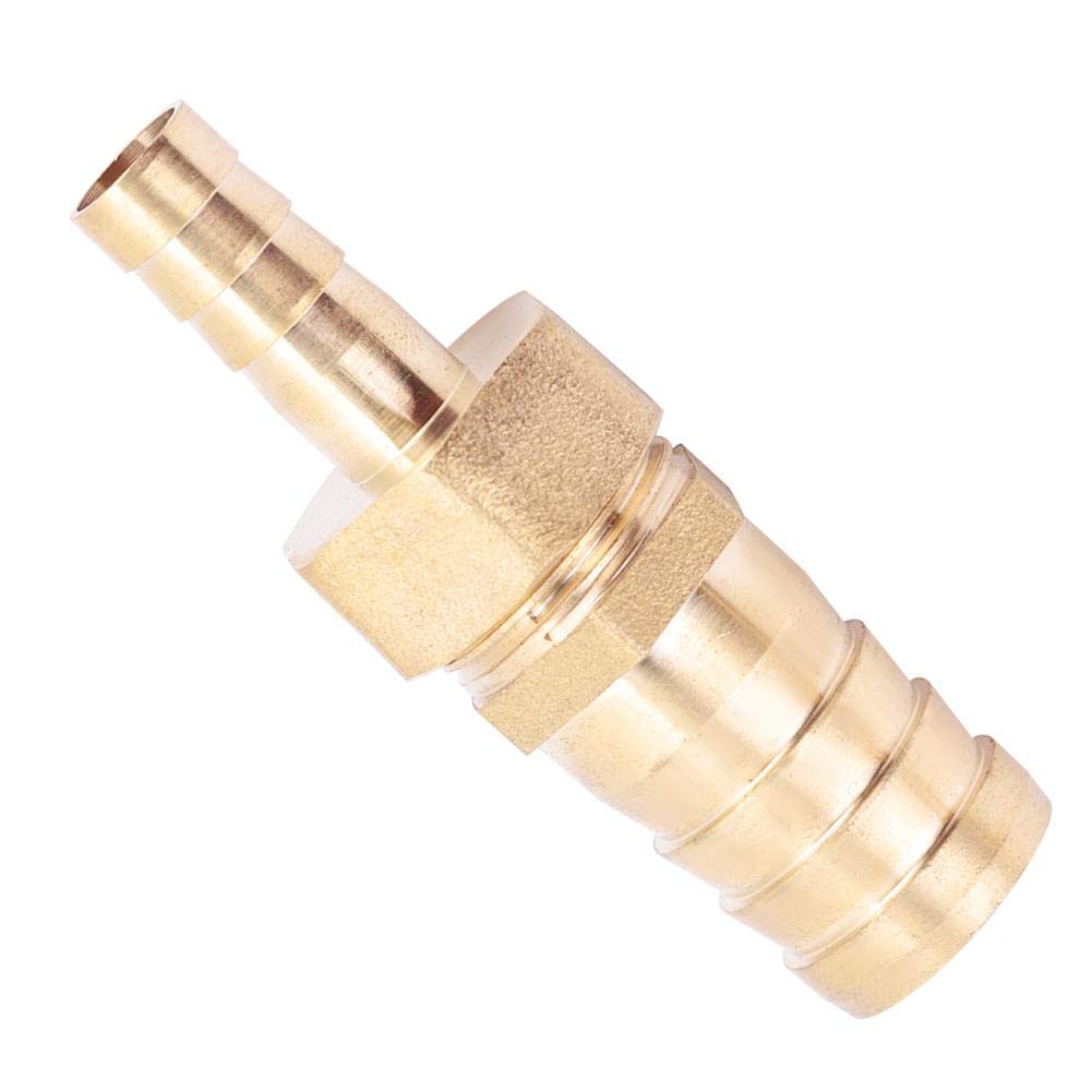 Brass Hose Barb Connector (6-19mm) for Pipe Fittings - Plumbing & Irrigation Use