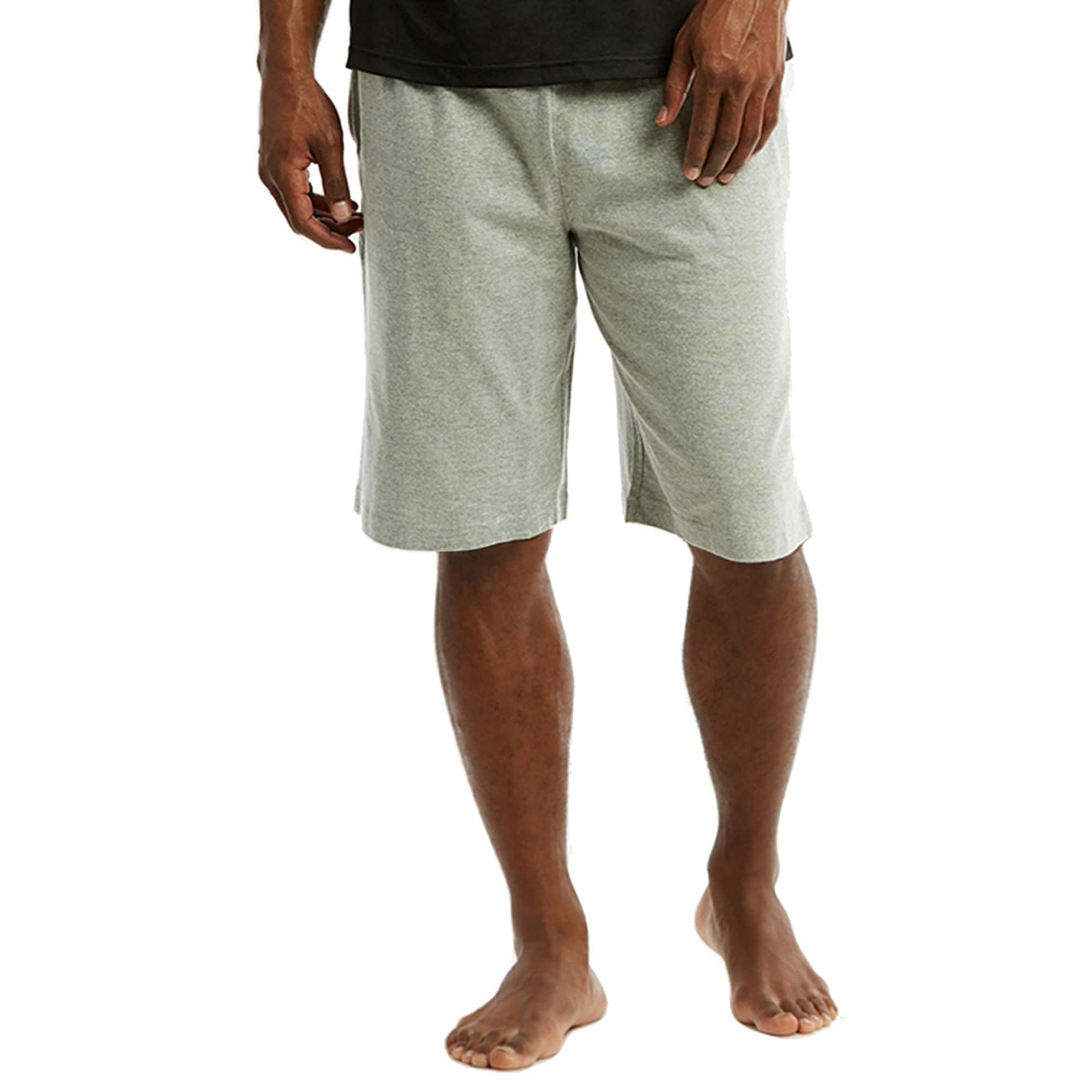 Brave Men's Cotton Super Soft Knit Lounge Shorts - Comfortable Sleepwear & Relaxation Pajama Shorts for Home, Travel and Lounging