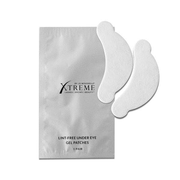 Xtreme Lashes Lint-Free Hydrating Under Eye Gel Patches | 50 Pairs for Dark Circles, Puffiness & Wrinkles | Perfect for Skincare Routine, Travel & Spa Days