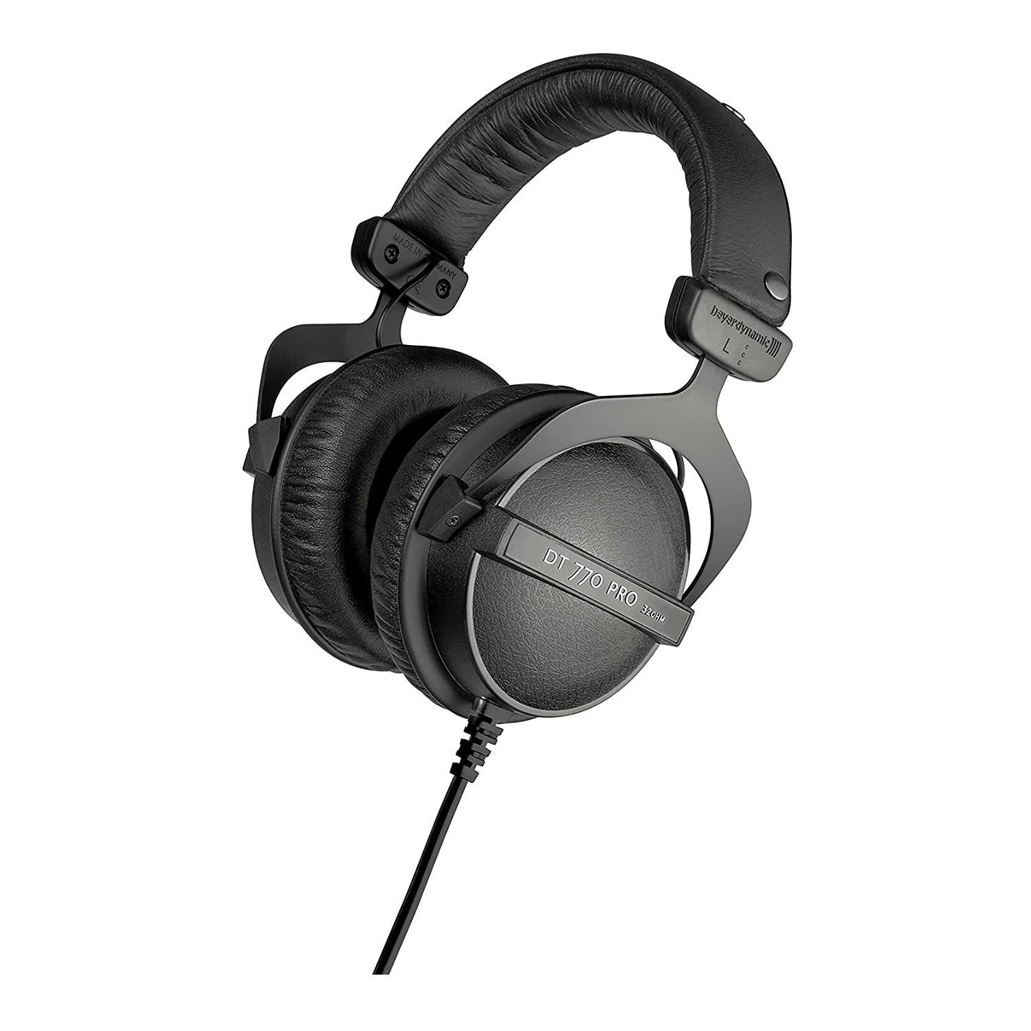 Beyerdynamic DT 770 PRO 32 Ohm Studio Headphones with Hard Case - Professional Over-Ear Headset for Recording, Mixing & Gaming - Premium Bundle for Musicians & Audiophiles
