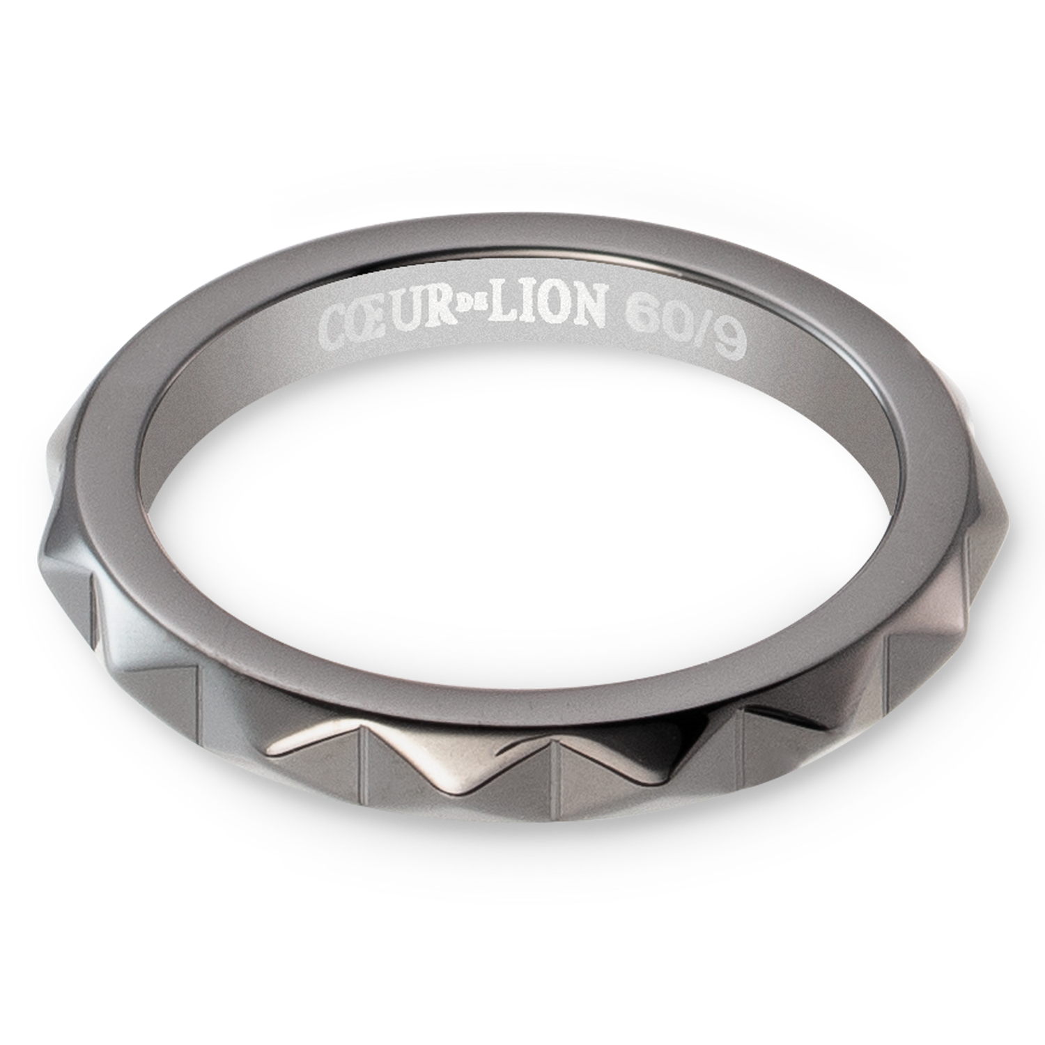 Premium Ring Spikes in Anthracite - Stylish and Durable Jewelry for Punk, Gothic, and Alternative Fashion