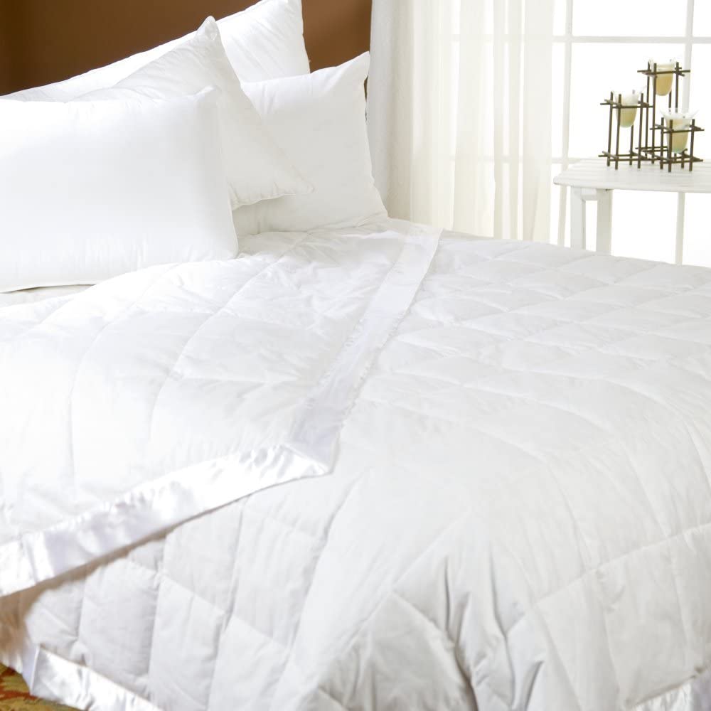 Pacific Coast Feather Hospitality Blanket - Ultra Soft Lightweight Hotel Blanket for Bed, Sofa & Travel - Luxury Comfort for Home, Hotels and Airbnb