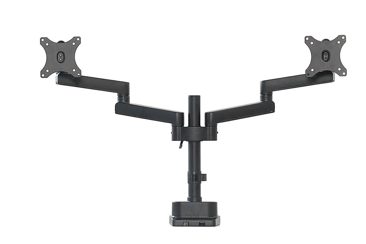 Actiflex II Dual Monitor Mount Stand - Adjustable Ergonomic VESA Arm for 13-32