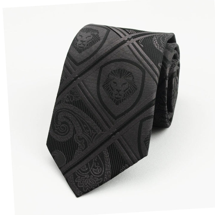 Premium Soft Black Necktie and Pocket Square Set for Men - Elegant Formal Wear for Weddings, Business Meetings & Special Occasions